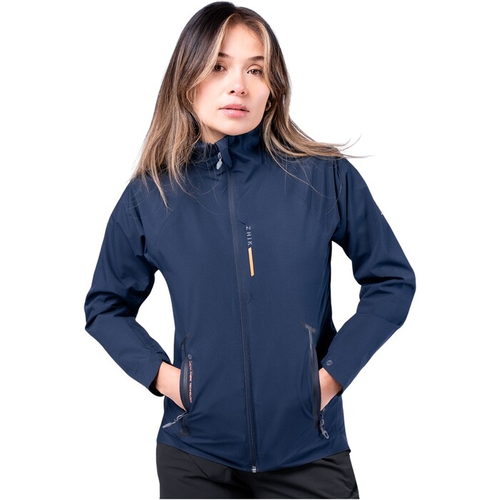 2024 Zhik Mujer Ins100 Chaqueta De Navegacin Costera Jkt0110w - Navy